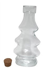 due esse distribuzioni due esse distribuzioni bottiglietta albero di natale con tappo sughero h 155 cm vetro natural ean 8053482247939