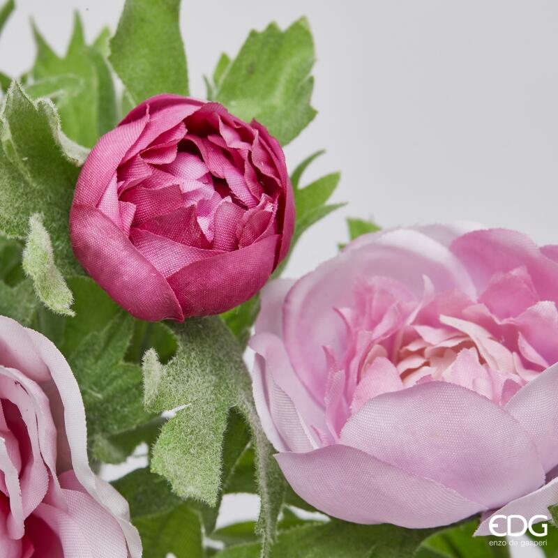 edg enzo de gasperi edg enzo de gasperi anemone ramo con bocciolo ass h 45 cm pianta artificiale multicolor 1 pz ean 8059824627940