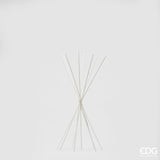 edg enzo de gasperi edg enzo de gasperi bastoncini bianchi per profumatore in plastica h 35 cm cf 6 pz confezione regalo ean 8059824077936