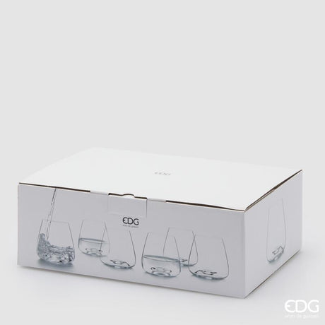 edg enzo de gasperi edg enzo de gasperi bicchiere grace tumbler h 9 cm l 10 cm 500 ml cf 6 pz vetro natural ean 8059824597458