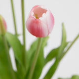 edg enzo de gasperi edg enzo de gasperi bouquet di 5 tulipani chiusi gomma olis ass h 40 cm rosa chiaro o scuro 1 pz ean 8059824081834