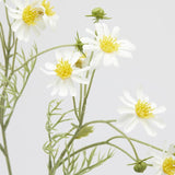 edg enzo de gasperi edg enzo de gasperi camomilla ramo con foglie h 70 cm pianta artificiale bianco ean 8059824482228