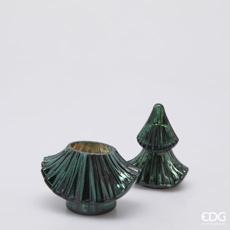 edg enzo de gasperi edg enzo de gasperi candela forest albero di natale h 20 cm l 13 cm l 8 cm mission fig jasmine green ean 8059824566584