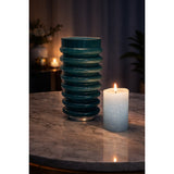 edg enzo de gasperi edg enzo de gasperi candela led starry con moccolo h 125 cm d 75 cm ip20 celeste ean 8059824475794