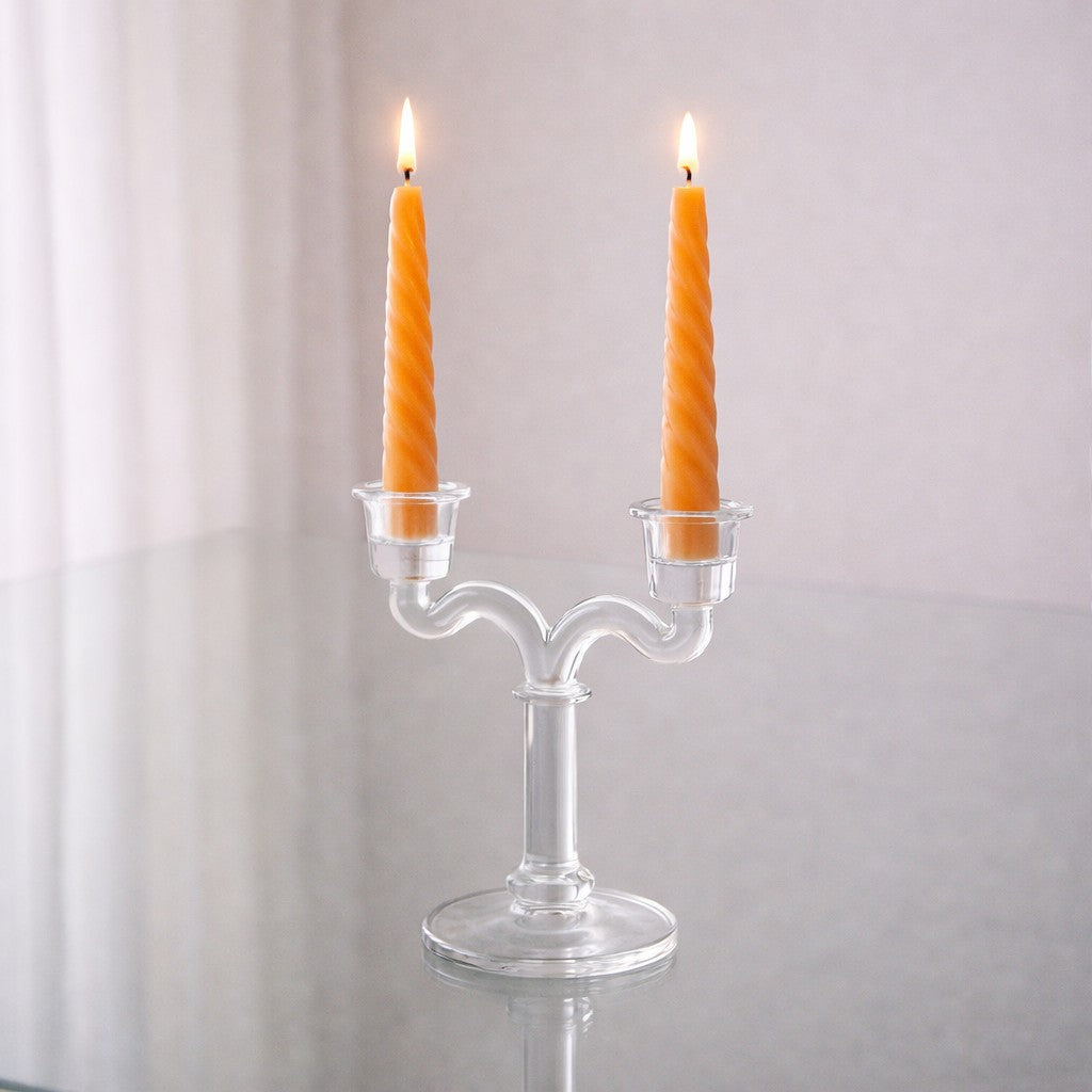 edg enzo de gasperi edg enzo de gasperi candela stelo twist h 23 cm d 22 mm cf 10 pz salmone ean 8059824153449