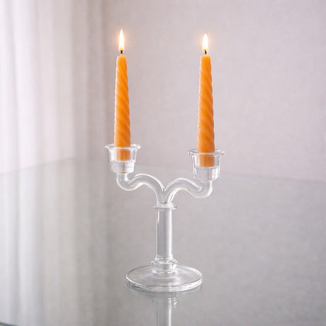 edg enzo de gasperi edg enzo de gasperi candela stelo twist h 23 cm d 22 mm cf 10 pz salmone ean 8059824153449