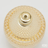 edg enzo de gasperi edg enzo de gasperi contenitore decorativo micro quadretti bombato h 115 cm d 85 cm giallo ean 8059824610539