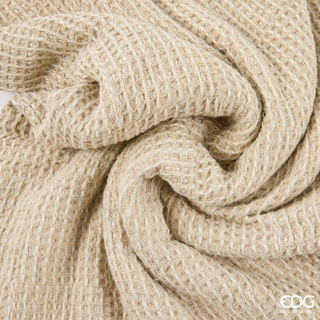 edg enzo de gasperi edg enzo de gasperi coperta quadretti l 158 cm l 102 cm scatola regalo grigio ean 8059824624369