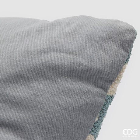 edg enzo de gasperi edg enzo de gasperi cuscino monstera quadrato 43 x 43 cm blu bianco ean 8059824624123