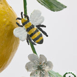 edg enzo de gasperi edg enzo de gasperi decoro limone da appendere pianta artificiale h 30 cm l 12 x 26 cm verde giallo ean 8059824628800