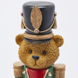 edg enzo de gasperi edg enzo de gasperi decoro orso soldatino natale miniled h 46 cm l 15 cm l 13 cm green red ean 8059824392176