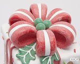 edg enzo de gasperi edg enzo de gasperi decoro pacco regalo marzapane natale led h 41 cm l 24 cm l 24 cm multicolo ean 8059824566966