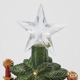 edg enzo de gasperi edg enzo de gasperi decoro pino natale con decori led h 49 cm l 32 cm l 10 cm green red ean 8059824562203