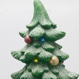 edg enzo de gasperi edg enzo de gasperi decoro pino natalizio con led h 100 cm d 40 cm verde rosso ean 8059824578198