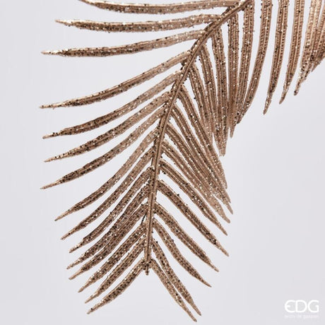 edg enzo de gasperi edg enzo de gasperi foglia cycas olis ramo di natale h 65 cm light gold ean 8059824286659