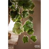 edg enzo de gasperi edg enzo de gasperi geranio bell cadente anti uv h 50 cm pianta artificiale bianco verde ean 8059824051806