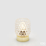 edg enzo de gasperi edg enzo de gasperi lampada da tavolo bubbles rotondo led h 11 cm d 85 cm ip20 scatola regalo natural ean 8059824611079