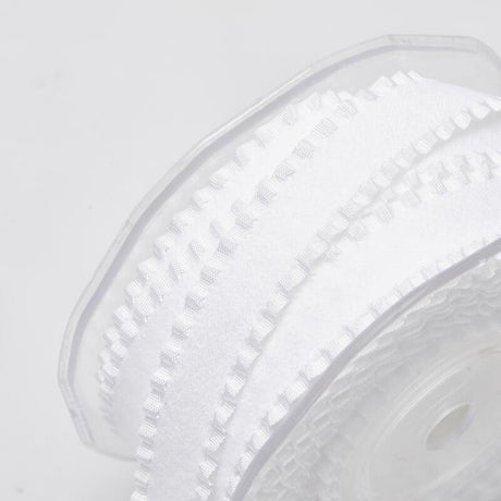 edg enzo de gasperi edg enzo de gasperi nastro balze natalizio h 16 cm l 10 mt bianco ean 8059824372802