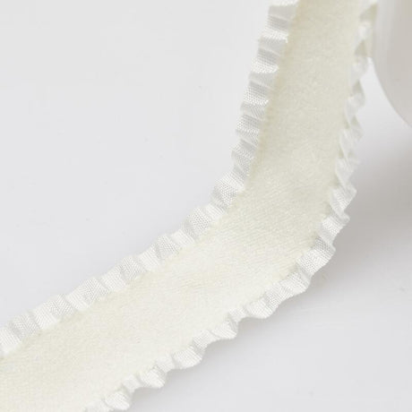 edg enzo de gasperi edg enzo de gasperi nastro balze natalizio h 25 cm l 10 mt cream ean 8059824372901