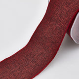 edg enzo de gasperi edg enzo de gasperi nastro basic natalizio h 38 cm l 10 mt burgundy ean 8059824372284