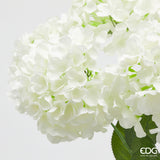 edg enzo de gasperi edg enzo de gasperi ortensia bouquet x6 con foglie h 50 cm pianta artificiale colore bianco ean 8059824606624