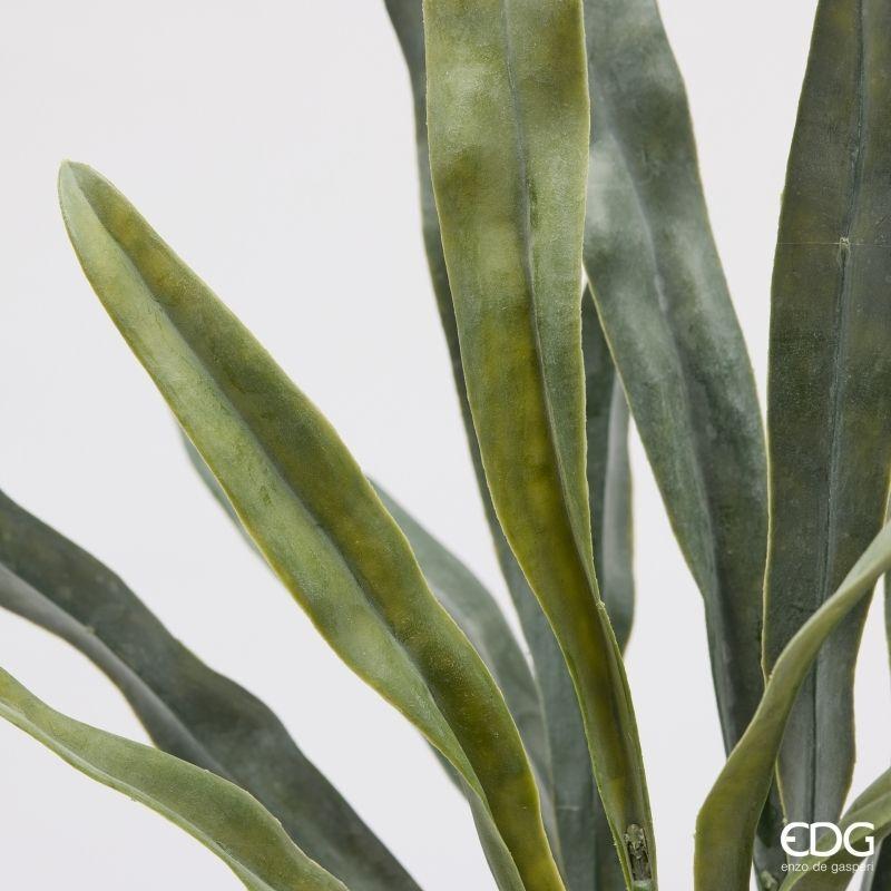 edg enzo de gasperi edg enzo de gasperi pianta artificiale yucca cespuglio h 61 cm green mix pianta decorativa realistica design moderno ean 8059824664532