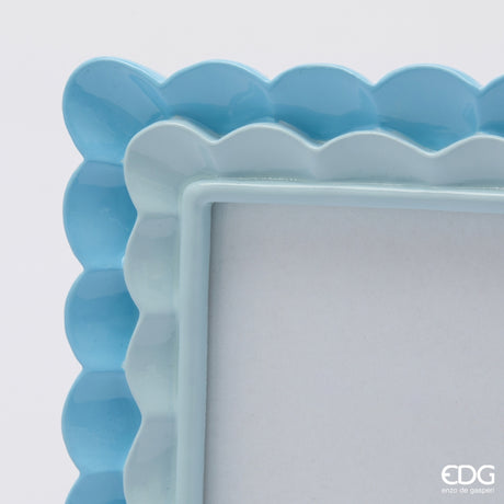 edg enzo de gasperi edg enzo de gasperi portafoto cornice balze quadrato h 15 cm l 15 cm blu ean 8059824632760