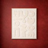 edg enzo de gasperi edg enzo de gasperi quadro abstract rettangolare symbol 100 x 80 cm decorazione parete design moderno casa ean 8059824670854