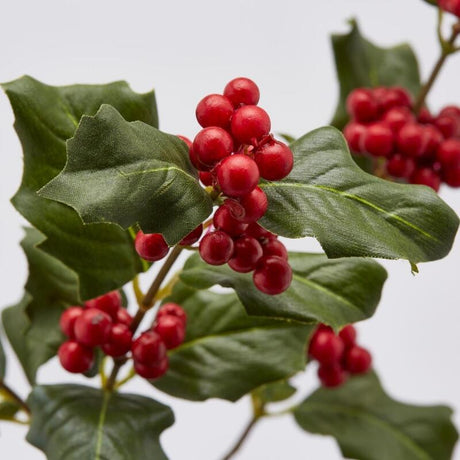 edg enzo de gasperi edg enzo de gasperi rex ramo natalizio con bacche e foglie h 66 cm verde rosso ean 8059824287687