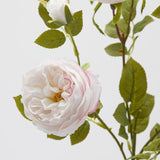 edg enzo de gasperi edg enzo de gasperi rosa sonia ramo x3 con foglie e bocciolo h 65 cm pianta artificiale rosa chiaro ean 8059824475275