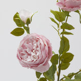 edg enzo de gasperi edg enzo de gasperi rosa sonia ramo x3 con foglie e bocciolo h 65 cm pianta artificiale rosa ean 8059824475251