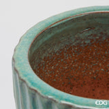 edg enzo de gasperi edg enzo de gasperi set 4 pz vaso glaze atlas righe h 68 cm h 56 cm h 44 cm h 37 cm waterproof mix blu ean 8059824609014