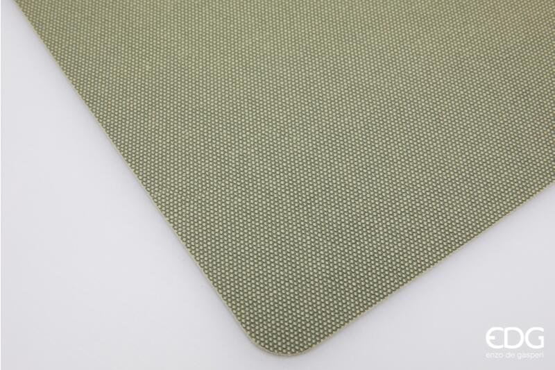 edg enzo de gasperi edg enzo de gasperi tovaglietta rettangolare pvc 43 x 30 cm sage ean 8059824512888