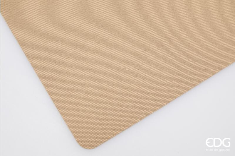 edg enzo de gasperi edg enzo de gasperi tovaglietta rettangolare pvc 43 x 30 cm sand ean 8059824512925