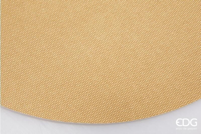 edg enzo de gasperi edg enzo de gasperi tovaglietta rotonda pvc d 38 cm cream ean 8059824512963