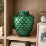 edg enzo de gasperi edg enzo de gasperi vaso honeycomb nido dape h 30 cm d 245 cm vetro waterproof vderde ean 8059824609601