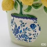 edg enzo de gasperi edg enzo de gasperi vaso limoni anfora h 30 cm d 23 cm mix giallo ean 8059824624888