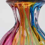 edg enzo de gasperi edg enzo de gasperi vaso rainbow anfora vetro h 41 cm d 21 cm multicolor ean 8059824632289