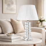 fade fade lampada in cristallo panarea h 57 cm lampada da tavolo elegante design classico ean 8016175524793