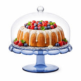 guzzini guzzini alzata con campana vanity bio based d 30 cm blu ean 8008392430063