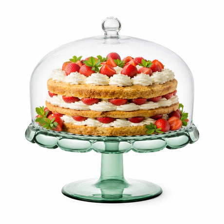 guzzini guzzini alzata con campana vanity bio based d 30 cm verde ean 8008392430025