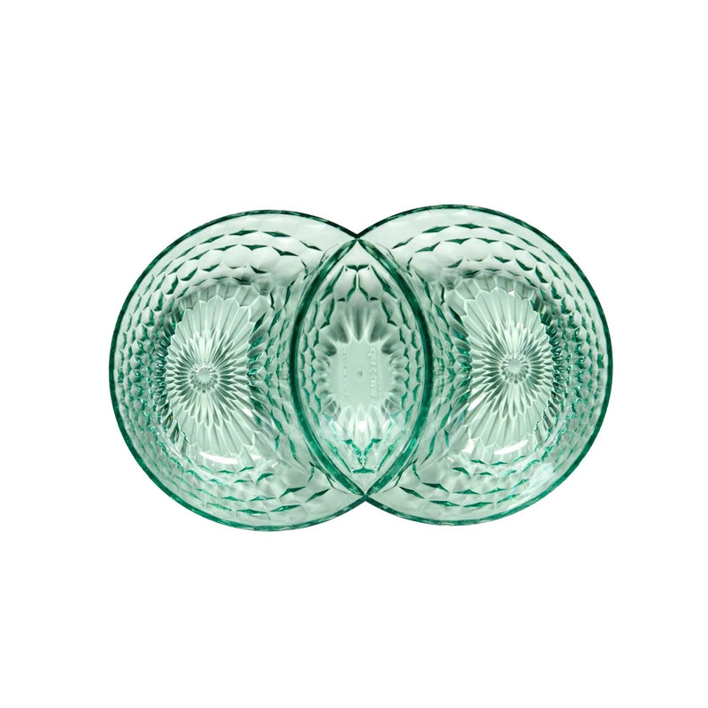 guzzini guzzini antipastiera vanity 295 x 185 cm cristallo acrilico verde ean 8008392427155