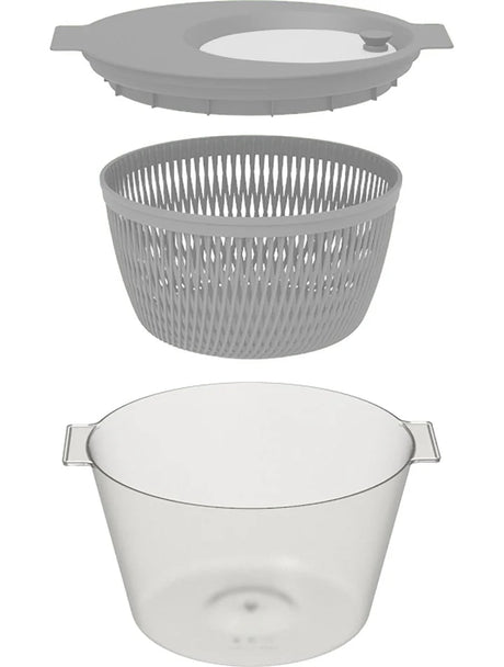 guzzini guzzini centrifuga insalata chef line d 30 cm bianco grigio ean 8008392350699