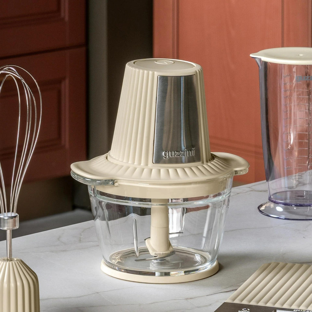 guzzini guzzini tritatutto elettrico sous chef crema trita alimenti compatto design moderno per cucina ean 8008392423256