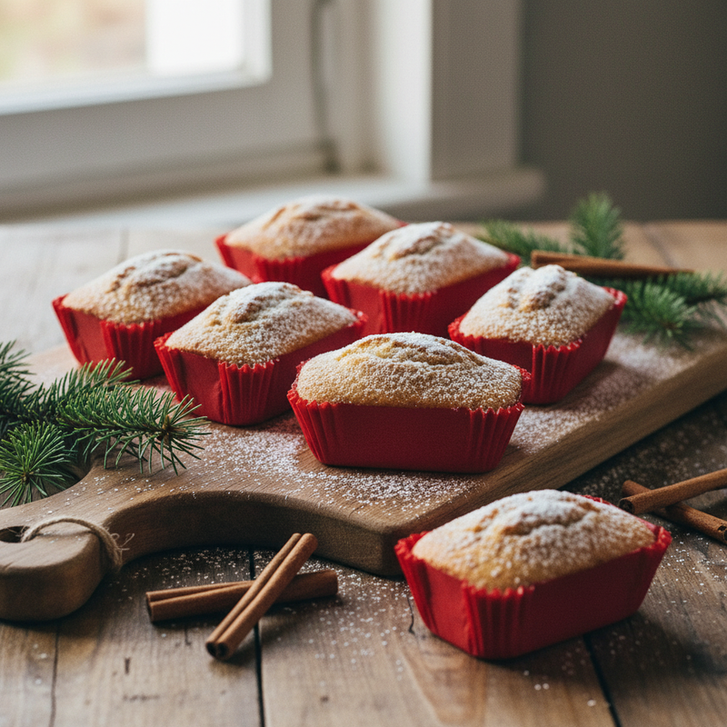 Pirottini plum cake rossi Karma carta forno 80×50×32 mm, 36 pz, fino a 220°C: antiaderenti, monouso. Perfetti per mini cake e buffet. 