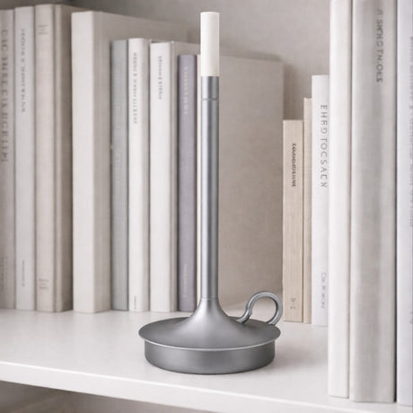 larcolaio larcolaio lampada candle touch 100 x 295 mm colore silver ean 8051526262214