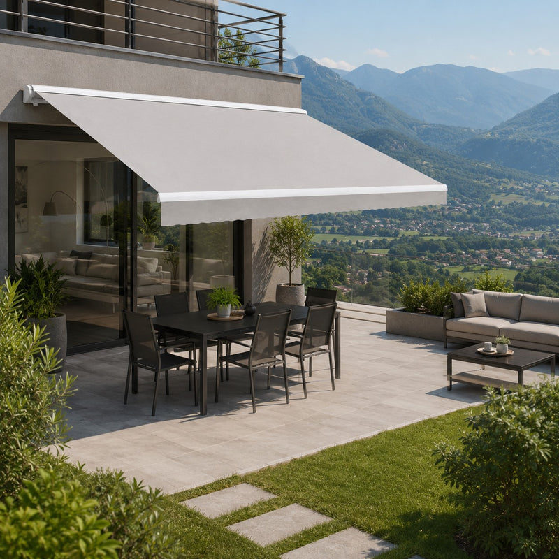 larcolaio larcolaio tenda da sole avvolgibile motorizzata lipari grigio 3x2 m ean 8004944822812
