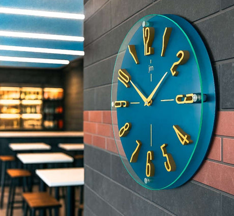 lowell lowell orologio da parete quarzo mdf vetro d 3940 cm verde ean 8008457731043