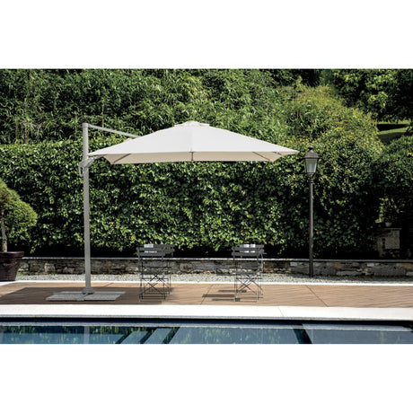 moia greenwood moia greenwood ombrellone colorado 3 x 4 m in alluminio seta ombrellone outdoor con telo in poliestere ecru design moderno ean 8013054837760