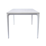 moia greenwood moia greenwood tavolo alghero 180 x 90 cm in alluminio bianco con piano in gres bianco tavolo outdoor design moderno ean 8013054837951
